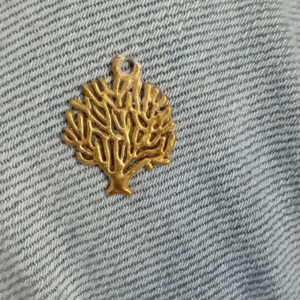 Tree upcycled pendant